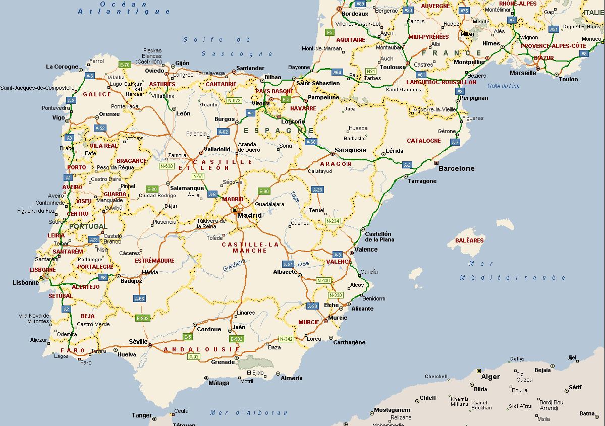Plan barcelone : carte de barcelone (08001) et infos pratiques
