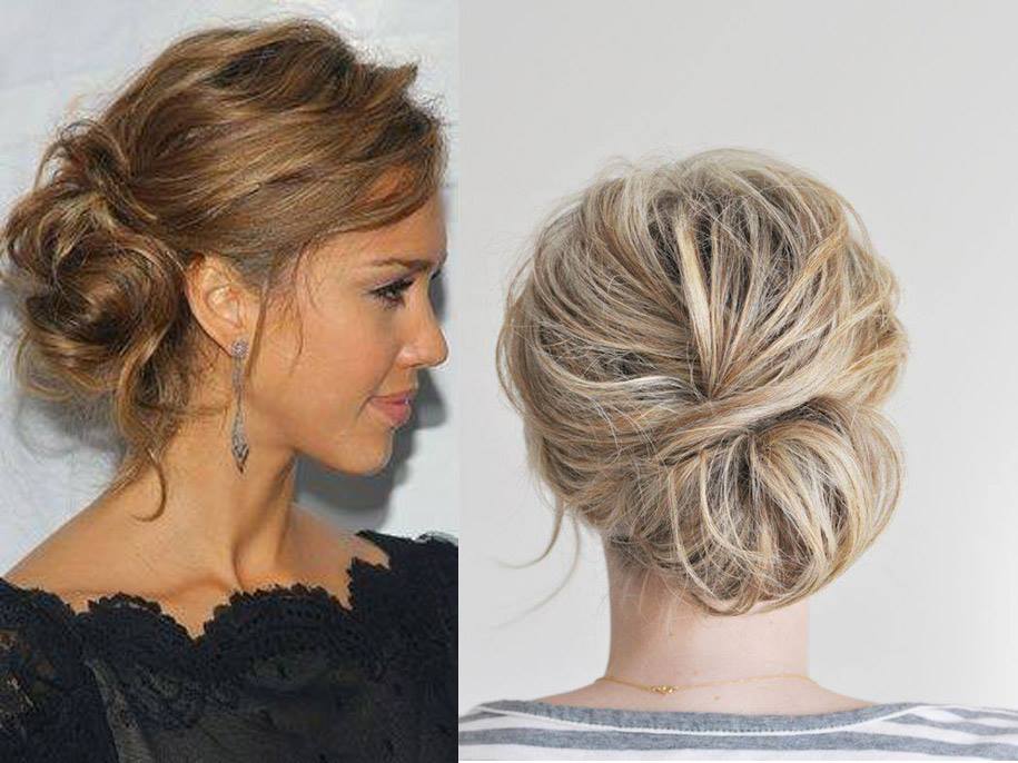 Chignon décoiffé rapide