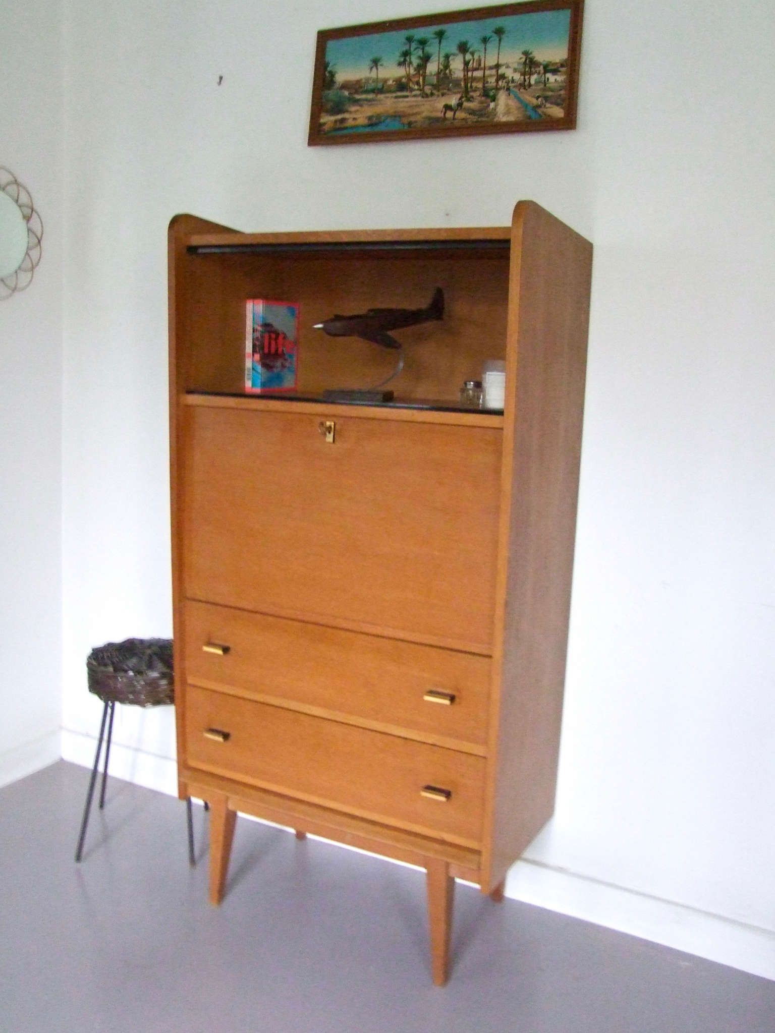 Armoire secretaire vintage