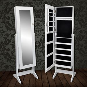 Armoire bijoux miroir but