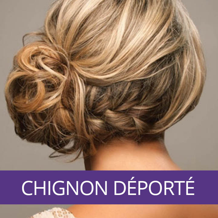 Chignon soirée