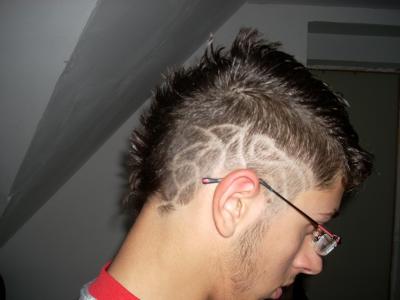 Coupe dessin cheveux