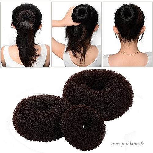 Utilisation donut cheveux