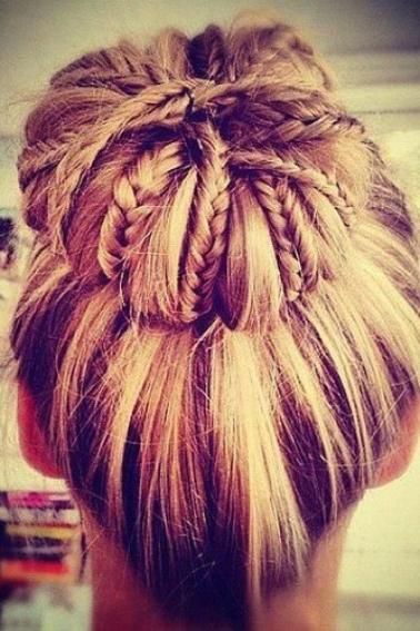 Chignon donut tuto