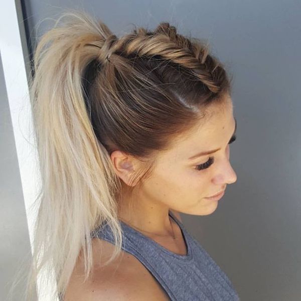 Coupe de cheveux chignon femme