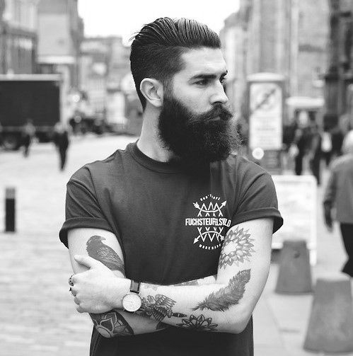 Style barbe hipster