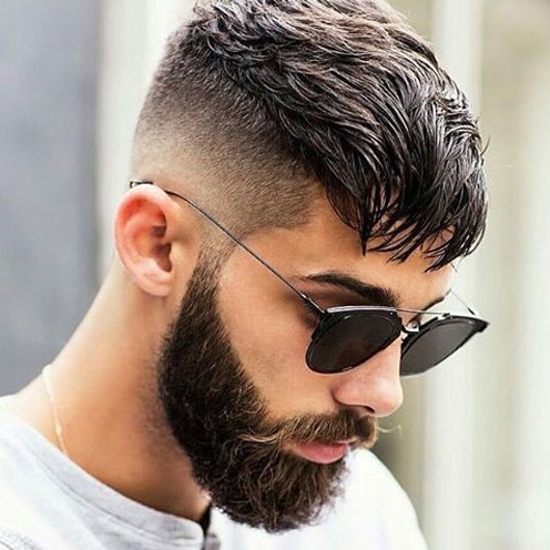 Coupe homme meche