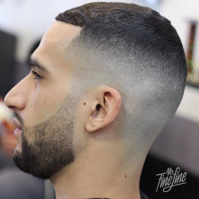 Coupe en dégradé homme