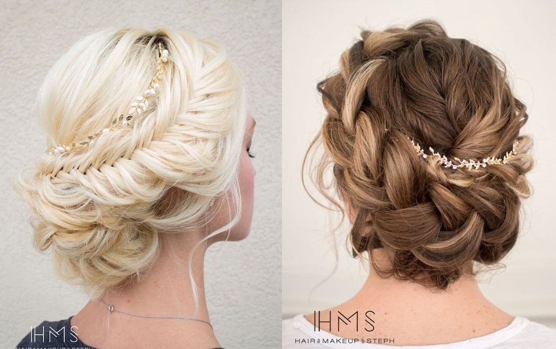 Coiffure femme chignon