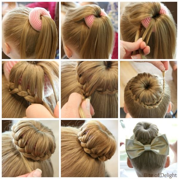 Comment faire un chignon avec un donut