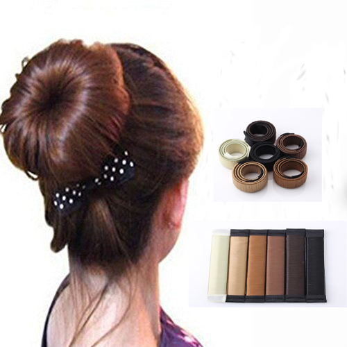 Chignon facile avec accessoire