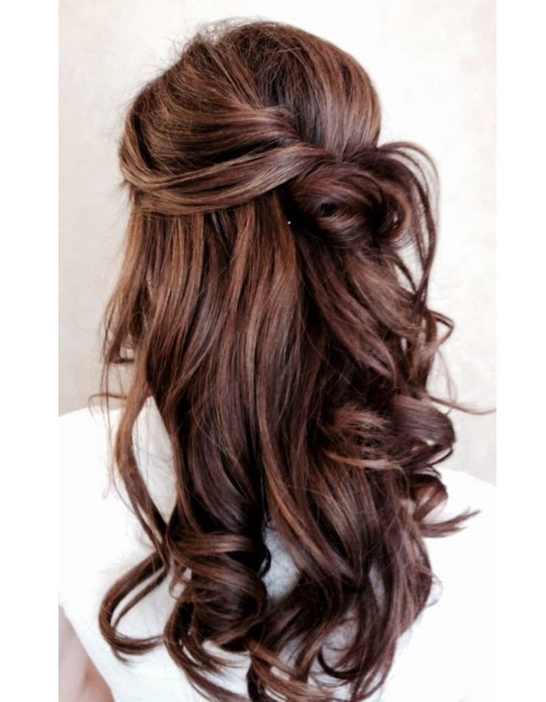 Demi chignon