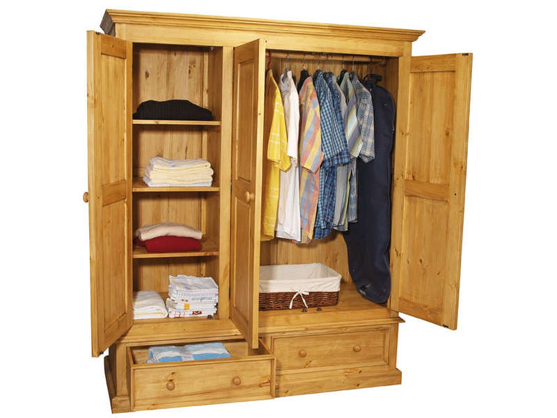 Armoire pin conforama