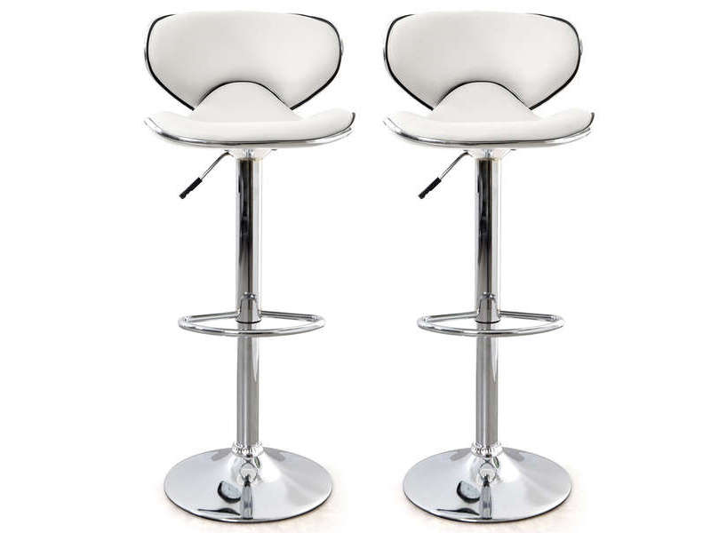 Tabouret de bar gris conforama