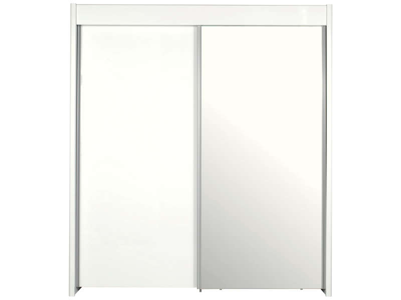 Conforama armoire 2 portes coulissantes miroir