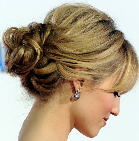 Chignon pas coiffé