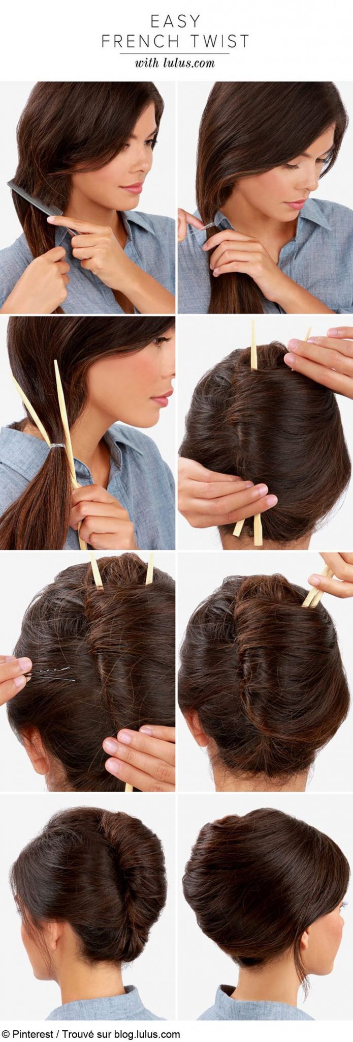 Comment se faire un chignon banane