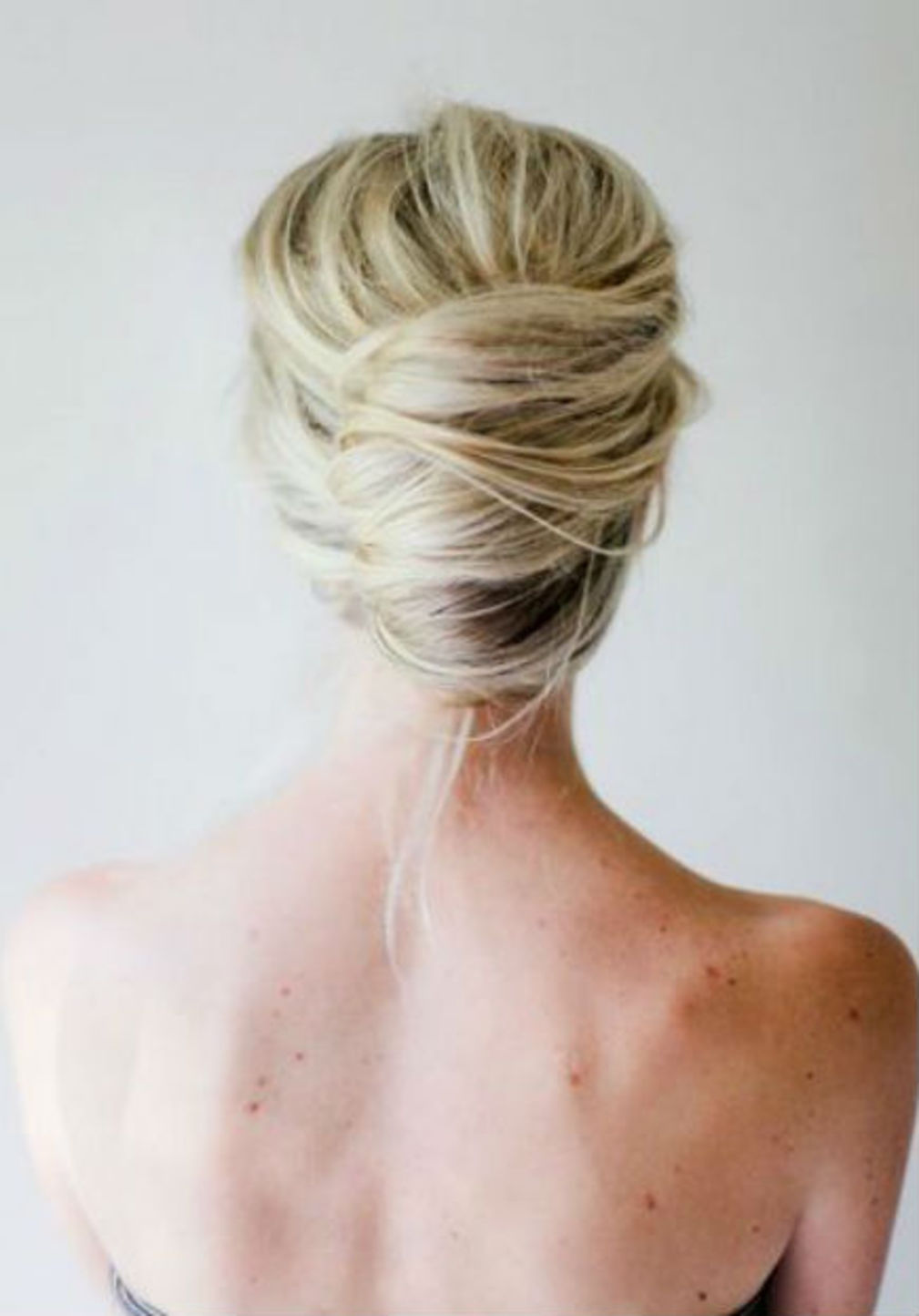 Modèle chignon banane