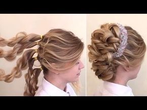 Chignon tressé facile