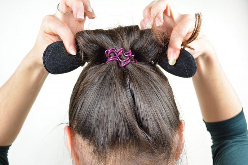 Accessoire aide chignon