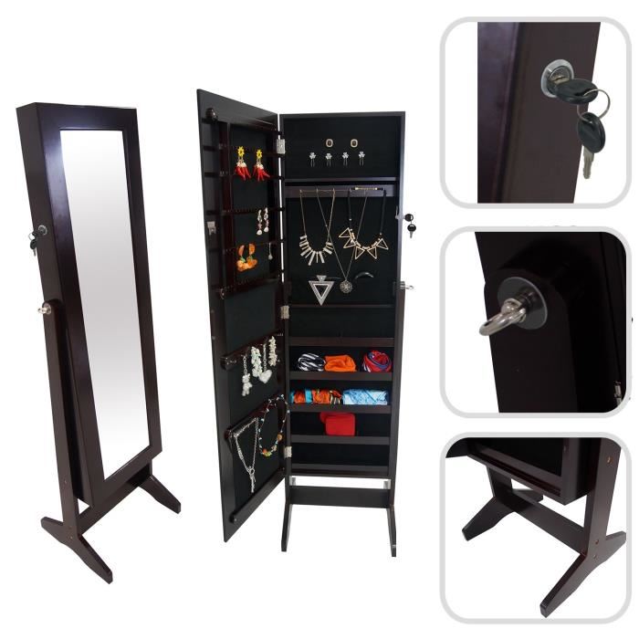 Miroir armoire à bijoux