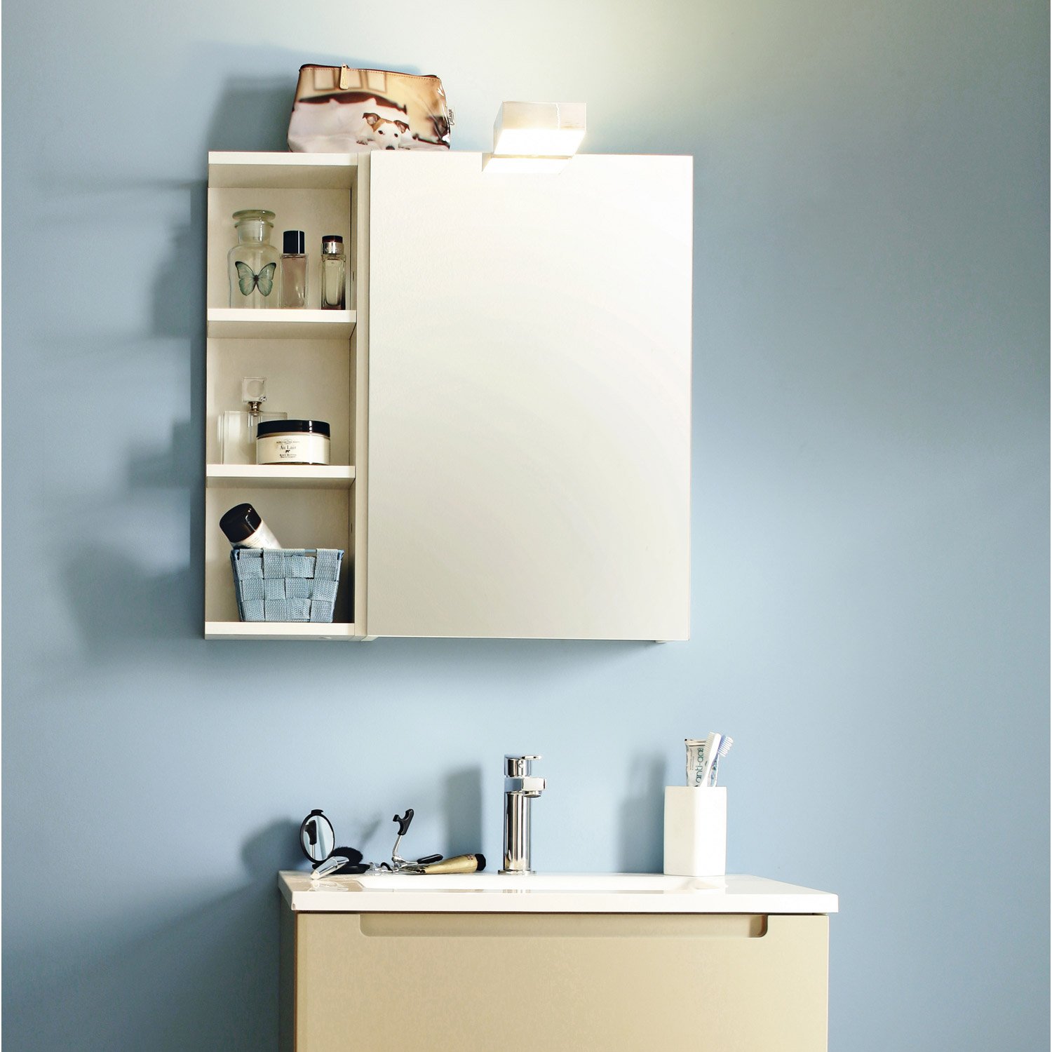 Armoire toilette leroy merlin