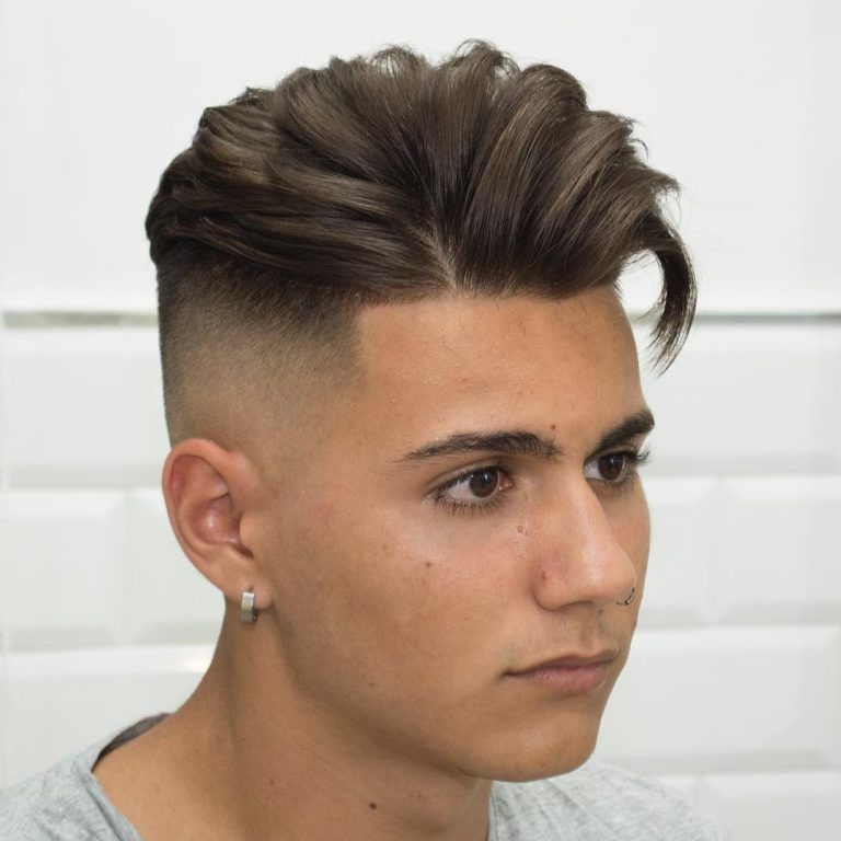 Coupe homme mi long degradé