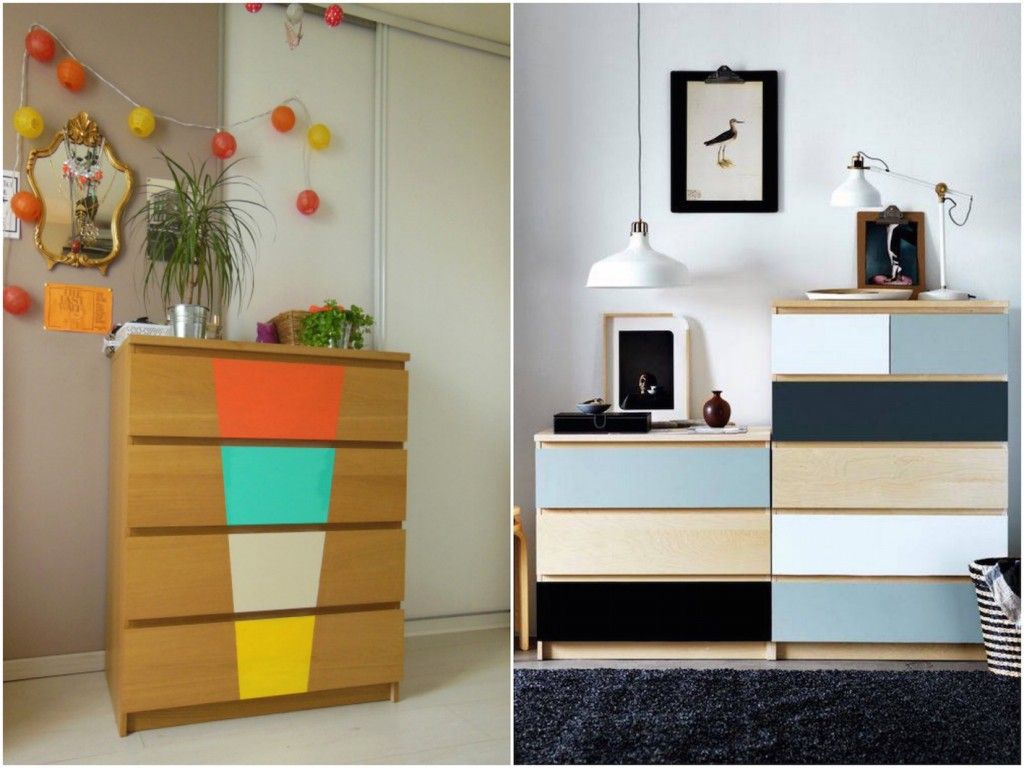 Meuble ikea transformé