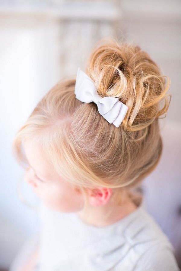 Coiffure petit chignon