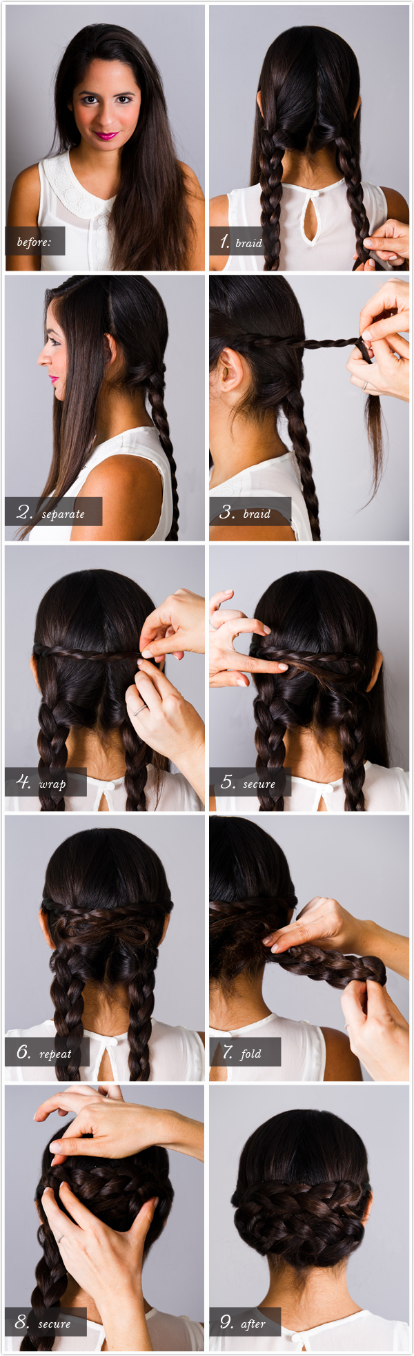 Different chignon