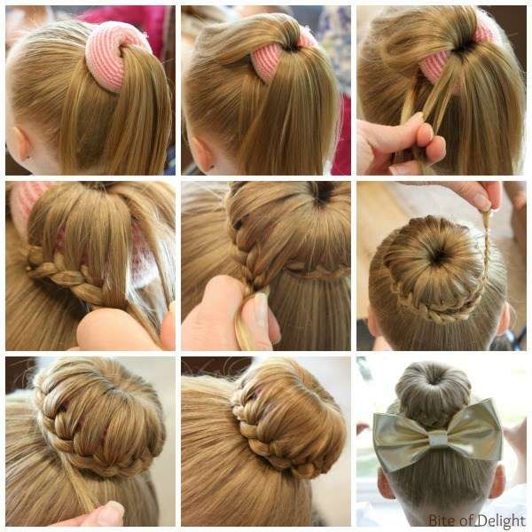 Comment faire un chignon avec donut