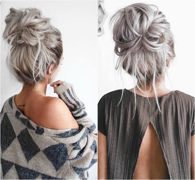 Chignon decontracté