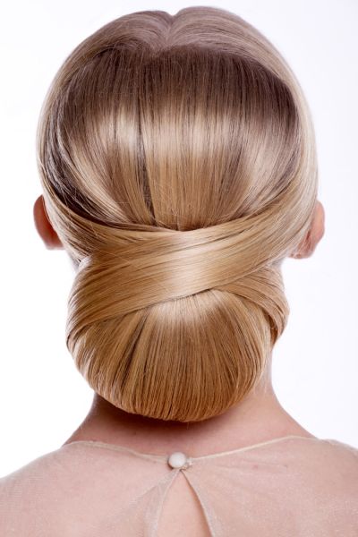 Coiffure chignon original