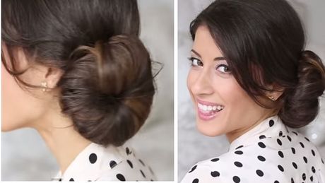 Chignon avec chouchou