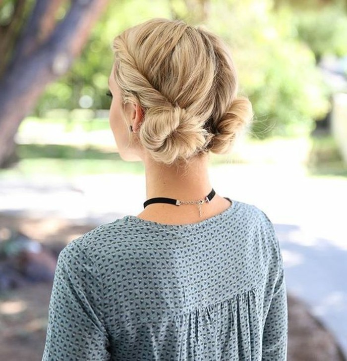 Chignon espagnol facile