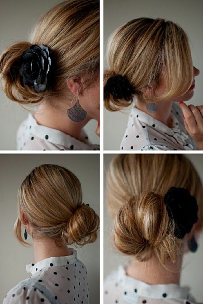 Accessoire pour chignon facile