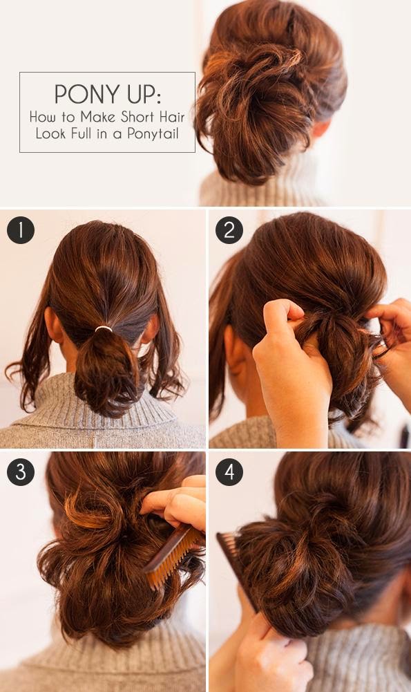 Chignon classe facile