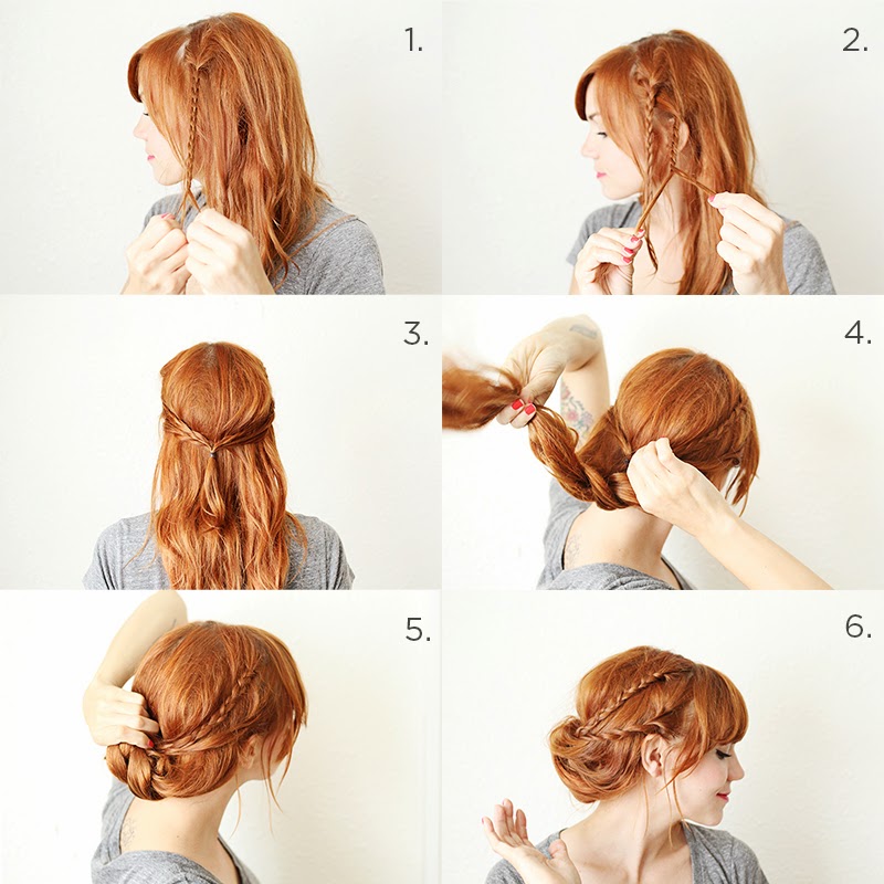 Chignon rapide et facile