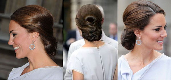 Chignon bas chic