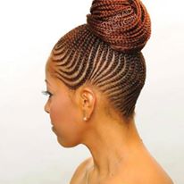 Modele de coiffure afro