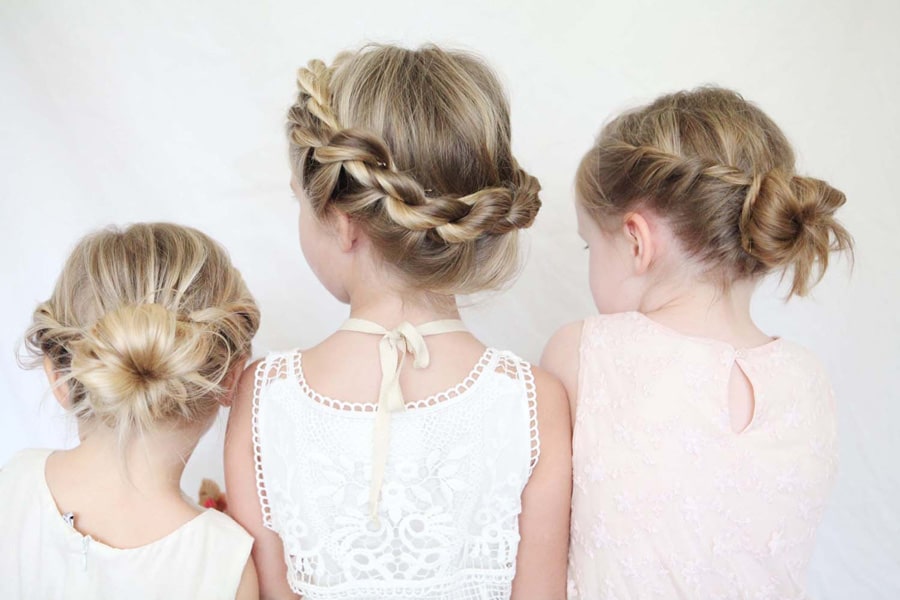 Faire un chignon enfant