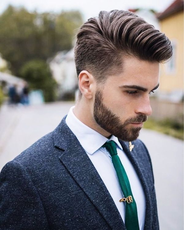 Coiffure rockabilly homme