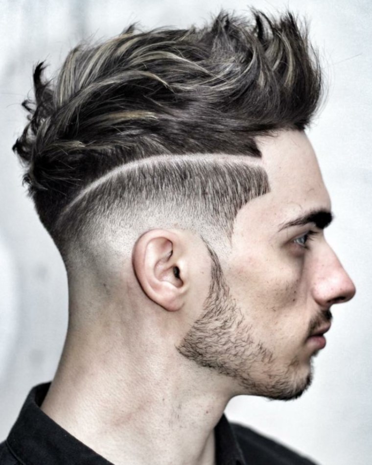 Coupe de cheveux homme originale