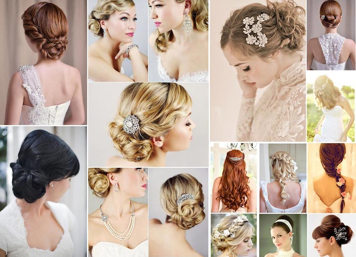 Coiffure donut mariage