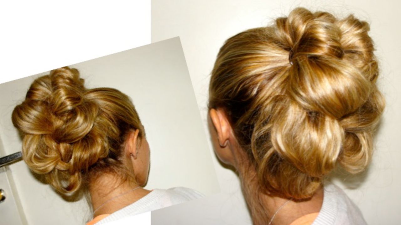 Chignon chic facile