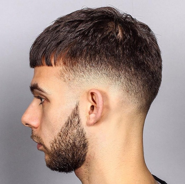 Coupe homme dégradé bas