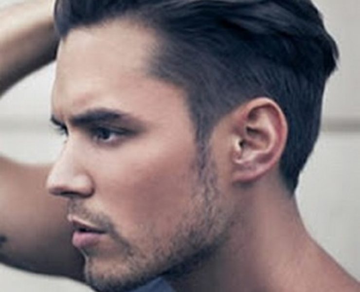 Dégradé homme cheveux long