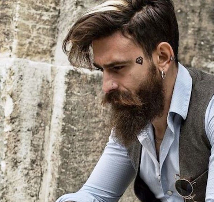 Coupe hipster homme