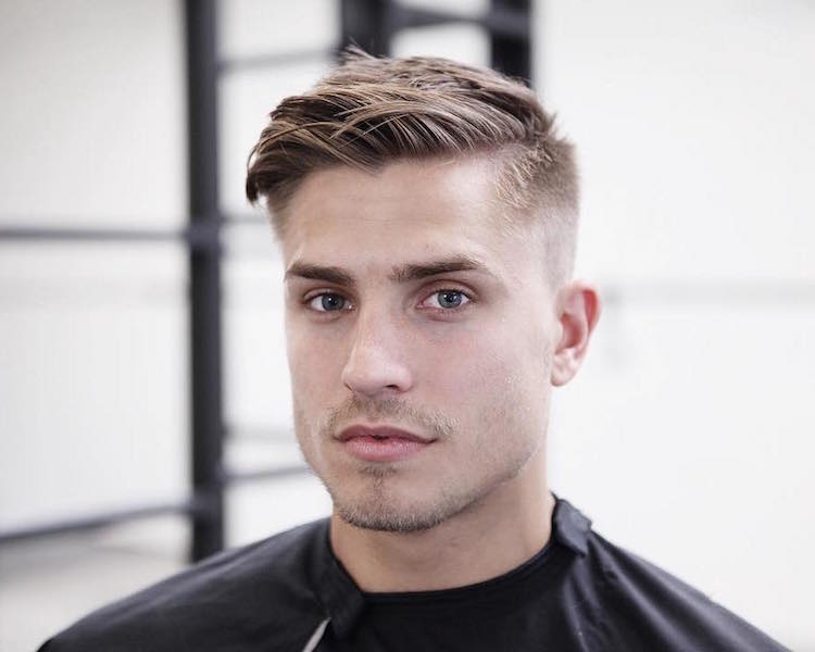 Coupe cheveux homme rasé coté