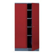 Armoire metal rouge